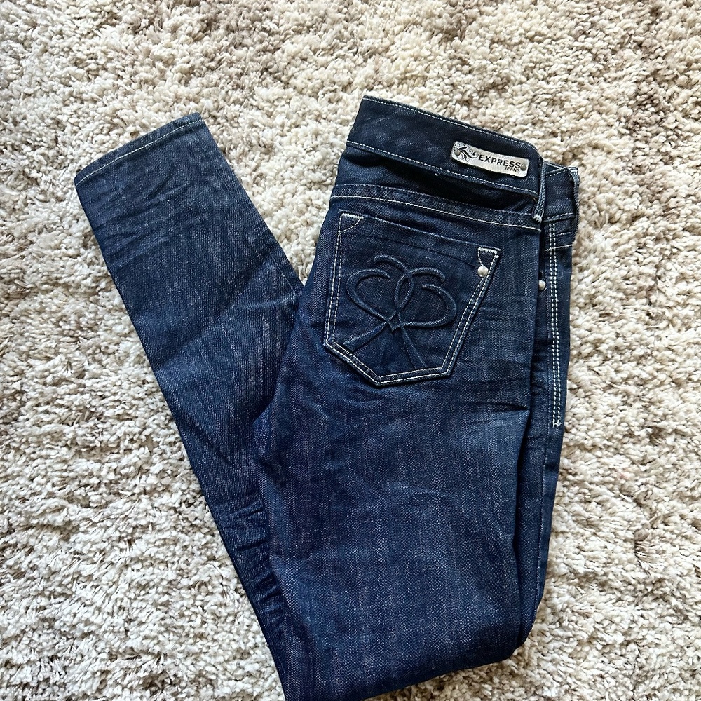 Express skinny Stella low rise ULTRA SKINNY 4R